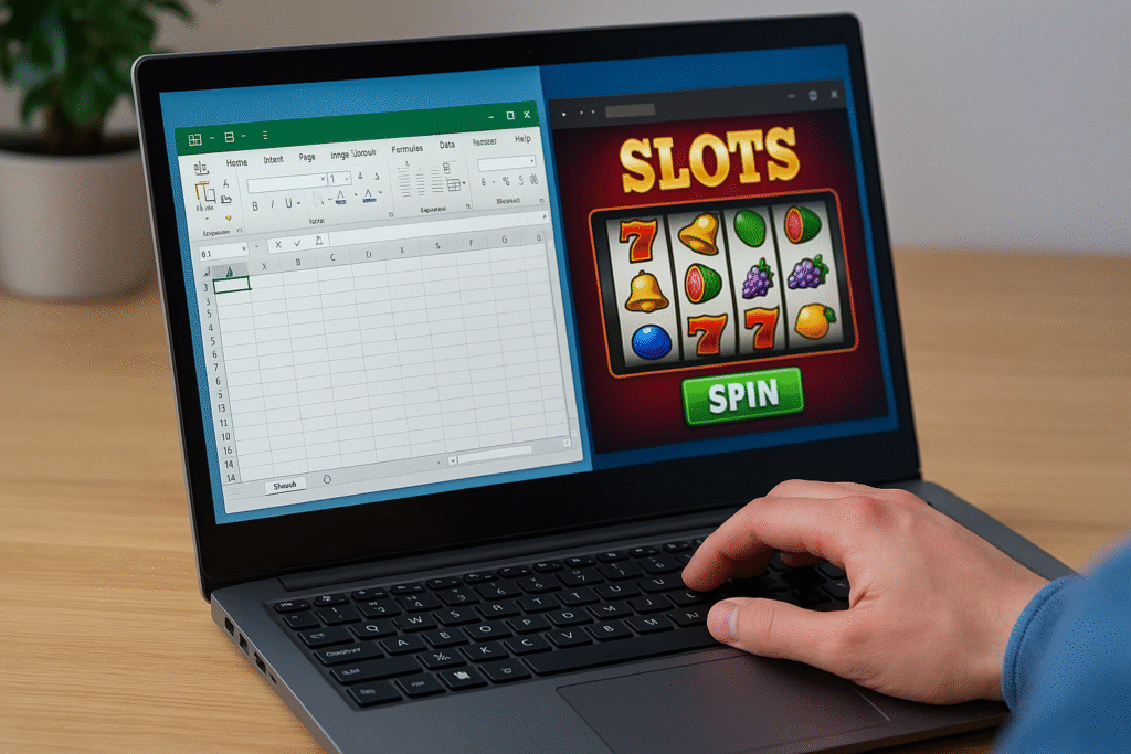 Between Work Tabs and Casino Apps: The Digital Overlap No One Talks About